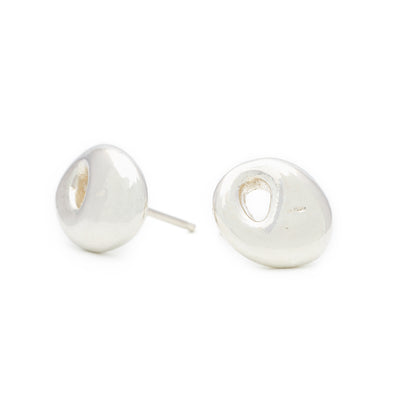Pebble Stud Earrings - Johanna Brierley Jewellery Design