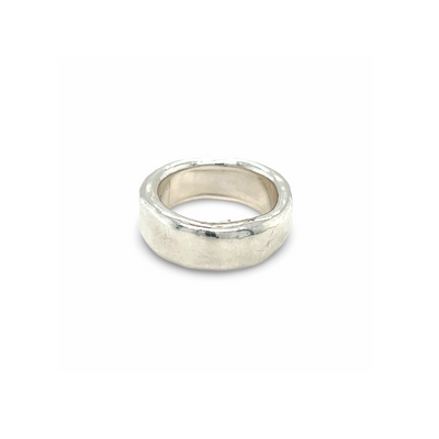 Johanna Brierley Jewellery Design.  Sterling silver blob ring. Shop online.