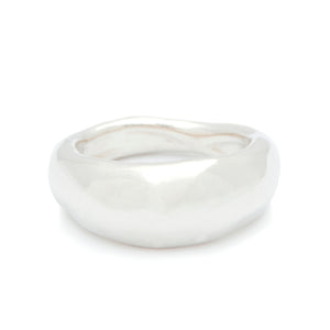 Johanna Brierley Jewellery Design.  Sterling silver blob ring. Shop online.