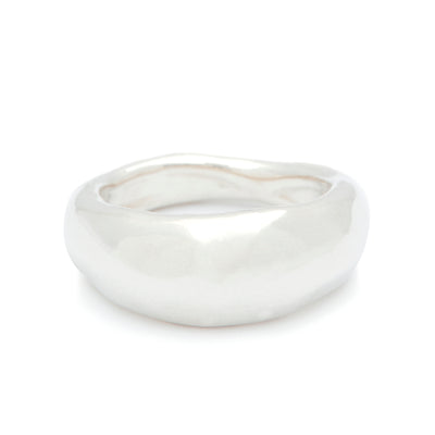 Johanna Brierley Jewellery Design.  Sterling silver blob ring. Shop online.