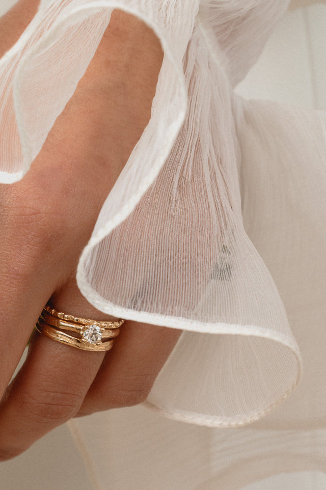 Johanna Brierley Jewellery Design diamond and gold rings. Shop online.