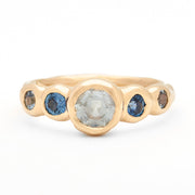 Johanna Brierley Jewellery Design gold and sapphire ring. Shop online