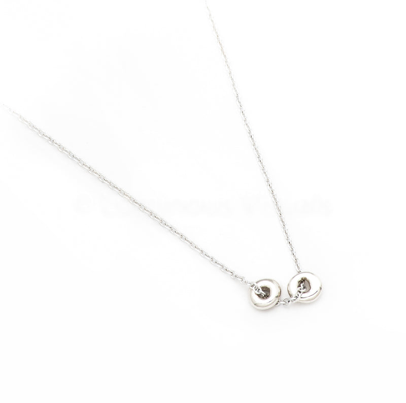 Two Dot Lucky Stone Necklace
