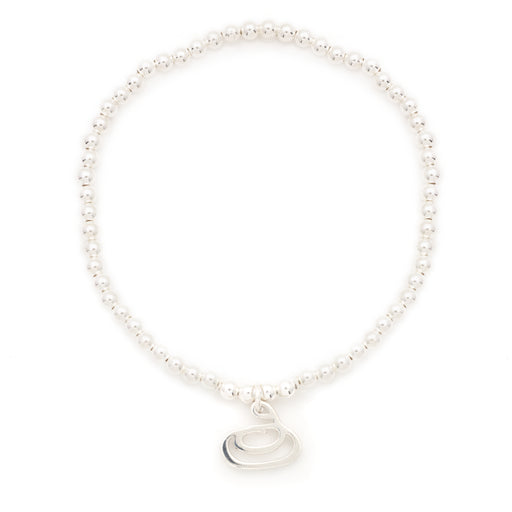 Johanna Brierley Lucky Stone Jewellery Curling Rock Stretchie Baby Bracelet