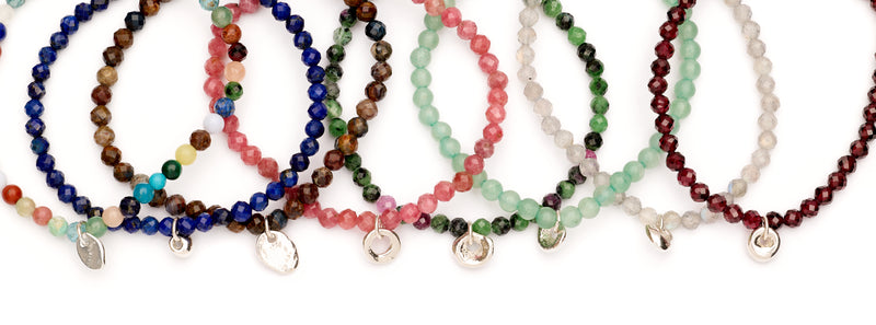 Labradorite Stretchie Baby Bracelet