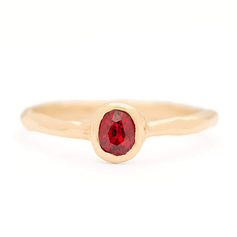 Oval Spinel Ring