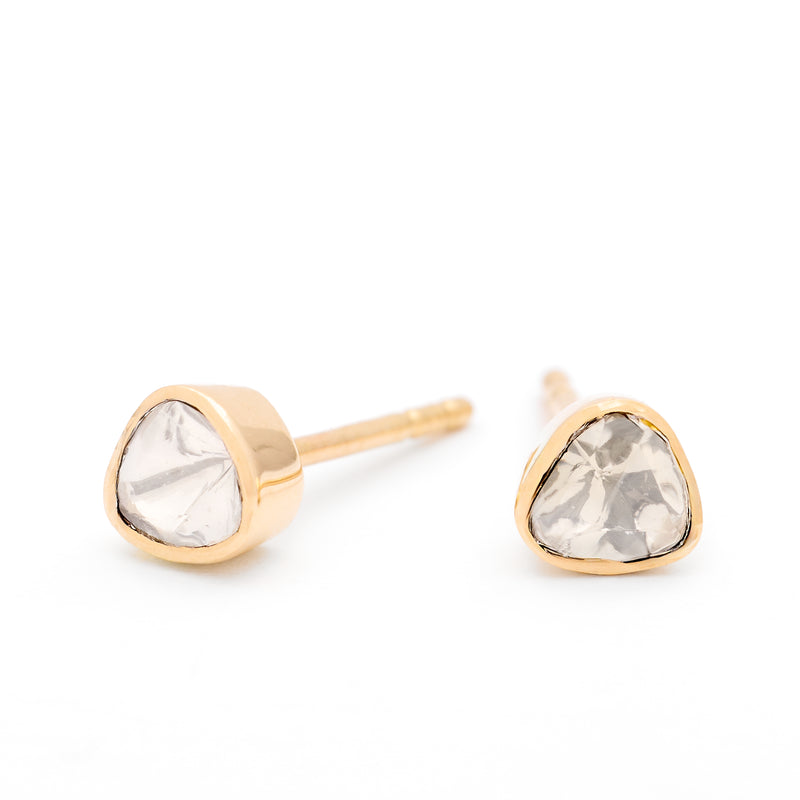 Polki Diamond Studs