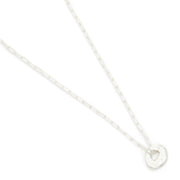 Johanna Brierley Lucky Stone Jewellery Sense Necklace with sterling silver lucky stone pendant