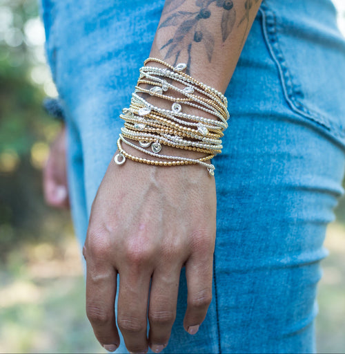 Johanna Brierley Lucky Stone Jewellery Stretchie Babies