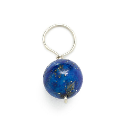 Johanna Brierley Lapis Charm with lapis lazuli gemstone and sterling silver setting
