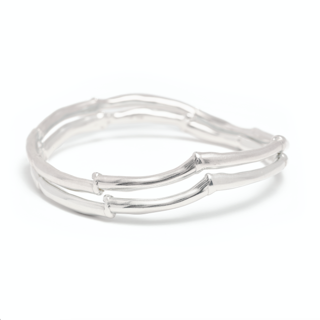 Johanna Brierley Jewellery Design sterling silver bangles. Shop online