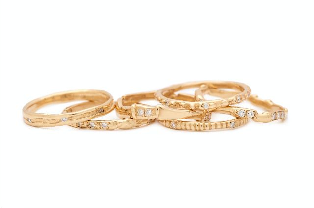 Johanna Brierley Jewellery Design diamond and gold rings. Shop online.