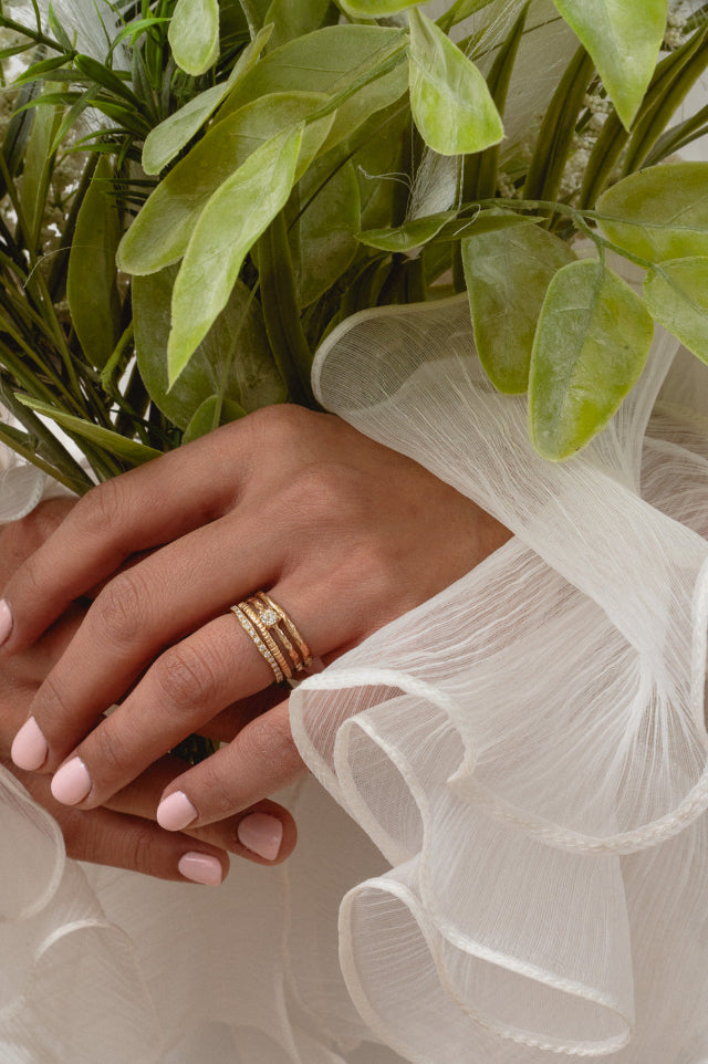 Johanna Brierley Jewellery Design gold and diamond rings. Shop online