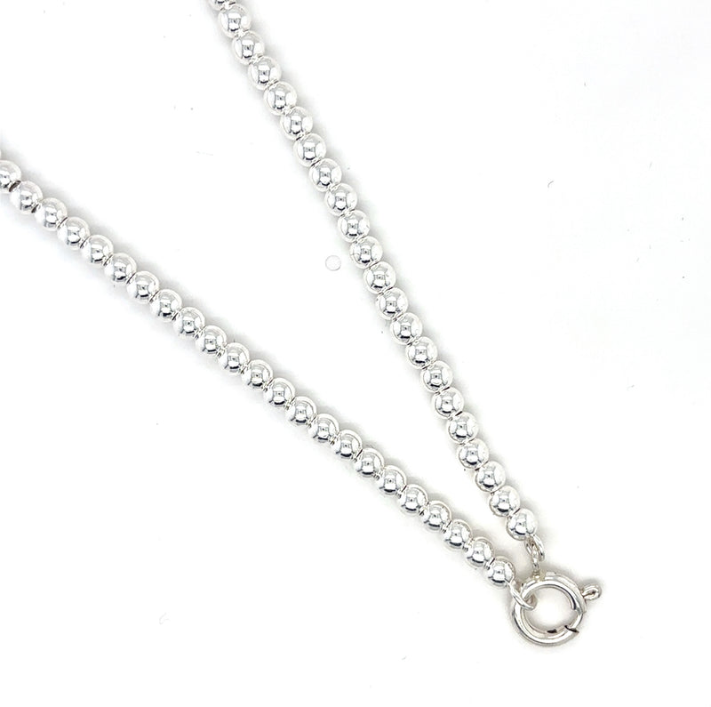 4mm Beaded Necklace
