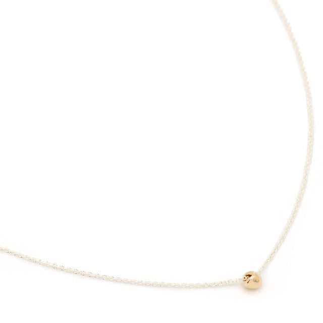 Johanna Brierley Lucky Stone Jewellery One Gold Basket Necklace