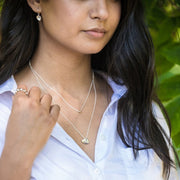 Johanna Brierley Jewellery Design lucky stone necklace. Shop online