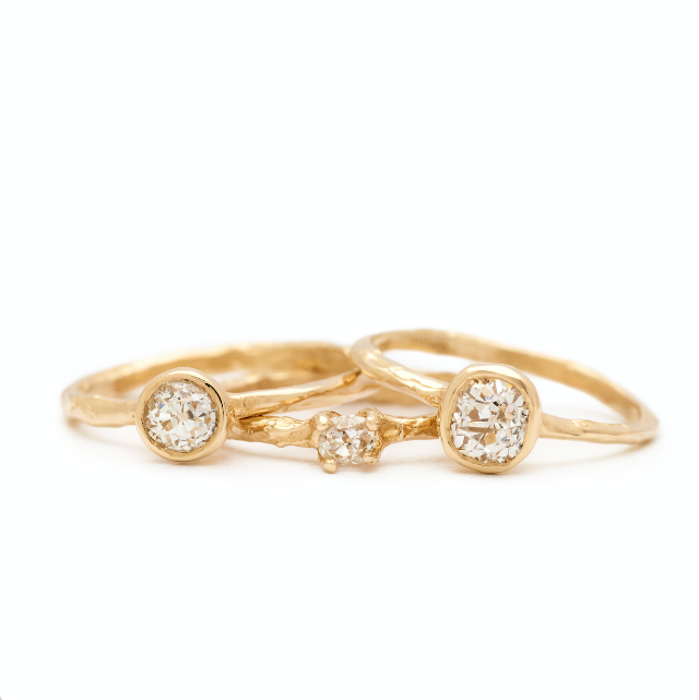 Johanna Brierley Jewellery Design gold and diamond rings. Shop online