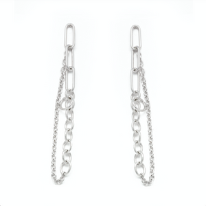 Johanna Brierley Jewellery Design chain earrings. Shop online.