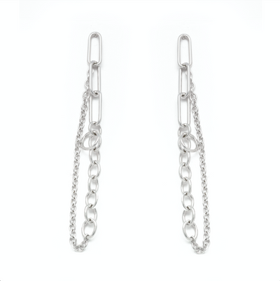 Johanna Brierley Jewellery Design chain earrings. Shop online.