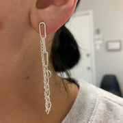 Johanna Brierley Patchwork Chain Earrings