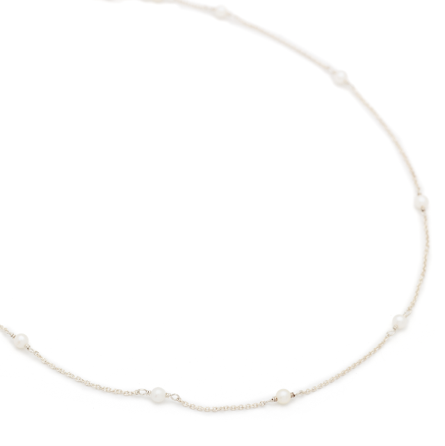 Johanna Brierley Lucky Stone Jewellery Pearl Confetti Necklace