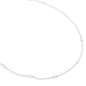 Johanna Brierley Jewellery Design pearl and sterling silver necklace. Shop Online