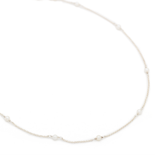 Johanna Brierley Lucky Stone Jewellery Pearl Confetti Necklace