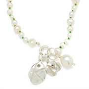 Johanna Brierley Pearl Charm with freshwater pearl and sterling silver setting