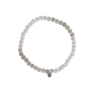 Johanna Brierley Jewellery Design rose quartz lucky stone bracelet. Shop online