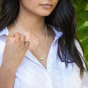 Johanna Brierley Jewellery Design lucky stone necklace. Shop online