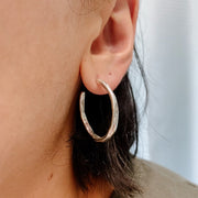 Johanna Brierley Thicker Medium Melt Hoop Earrings