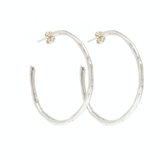 Johanna Brierley Thicker Large Melt Hoop Earrings