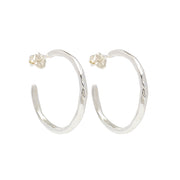 Johanna Brierley Thicker Medium Melt Hoop Earrings