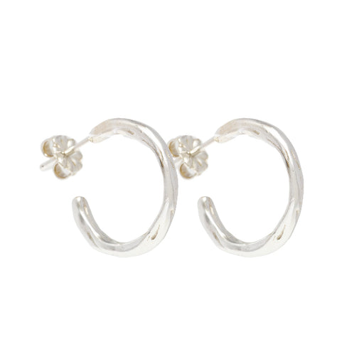 Johanna Brierley Thicker Small Melt Hoop Earrings 