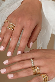 Johanna Brierley Jewellery Design diamond and gold rings. Shop online