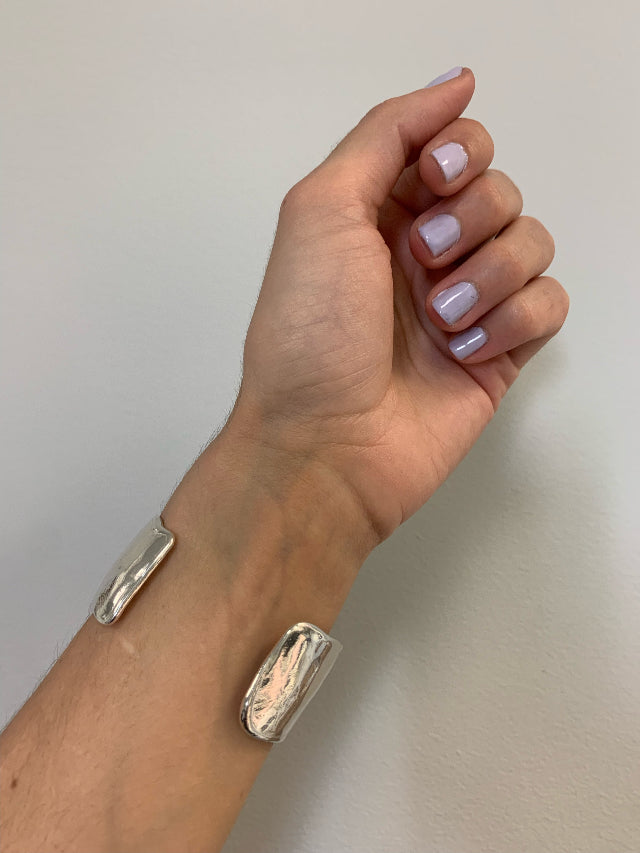 Johanna Brierley Lucky Stone Jewellery Widest Melt Cuff