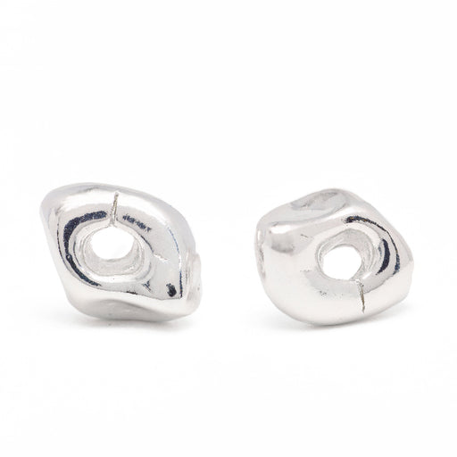 Johanna Brierley Wink Earrings in sterling silver lucky stone stud earrings design