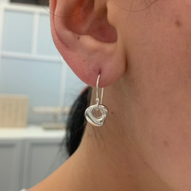 Johanna Brierley Lucky Stone Jewellery Wonky Earrings