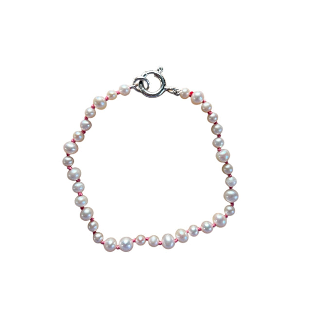 Johanna Brierley Lucky Stone Jewellery Mixed Pearl Bracelet