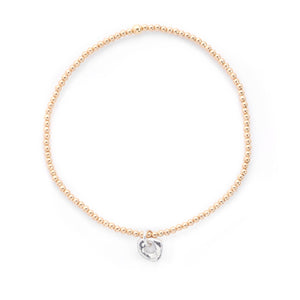 Johanna Brierley Jewellery Design lucky stone bracelet. Shop online.