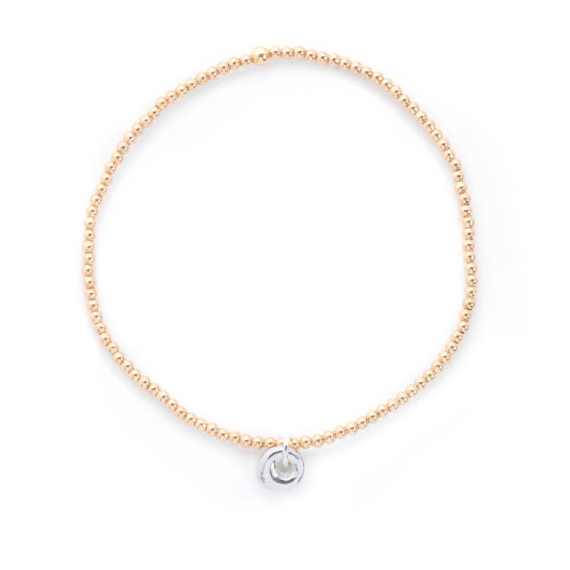 Johanna Brierley Jewellery Design lucky stone bracelet. Shop online.