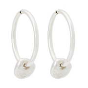 Johanna Brierley Lucky Stone Jewellery Chip Hoop Earrings