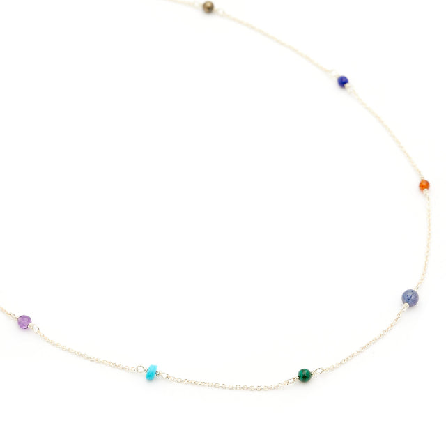 Johanna Brierley Lucky Stone Jewellery Confetti Necklace