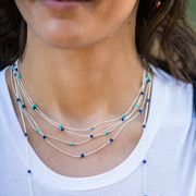 Johanna Brierley Jewellery Design turquoise and silver necklaces. Shop online
