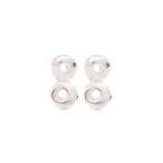 Johanna Brierley Lucky Stone Jewellery Double Dot Earrings