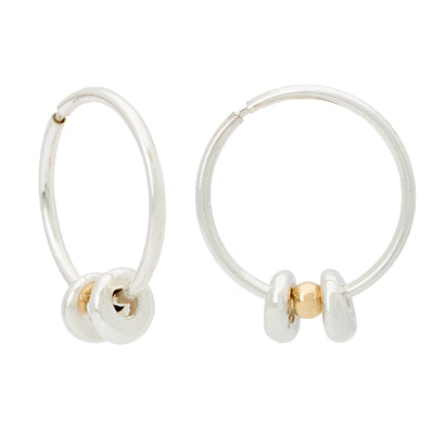 Johanna Brierley Jewellery Design lucky stone earrings. Shop online.