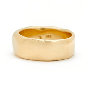 Johanna Brierley Jewellery Design gold band ring. Shop online