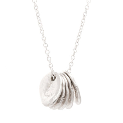 Johanna Brierley Jewellery Design.  Sterling silver lucky stone necklace. Shop online.