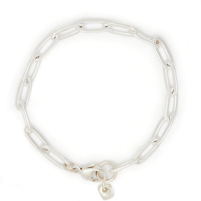 Johanna Brierley Jewellery Design lucky stone sterling silver bracelet. Shop online.