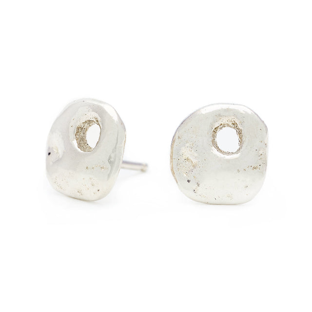 Johanna Brierley Lucky Stone Jewellery Honeycomb Earrings